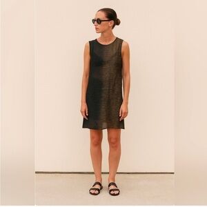 *NWT* Leo + Sage Hand dyed shift dress - L